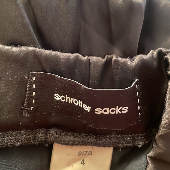 Schrotter Sacks polyester/linen pants - Picture 4 of 4